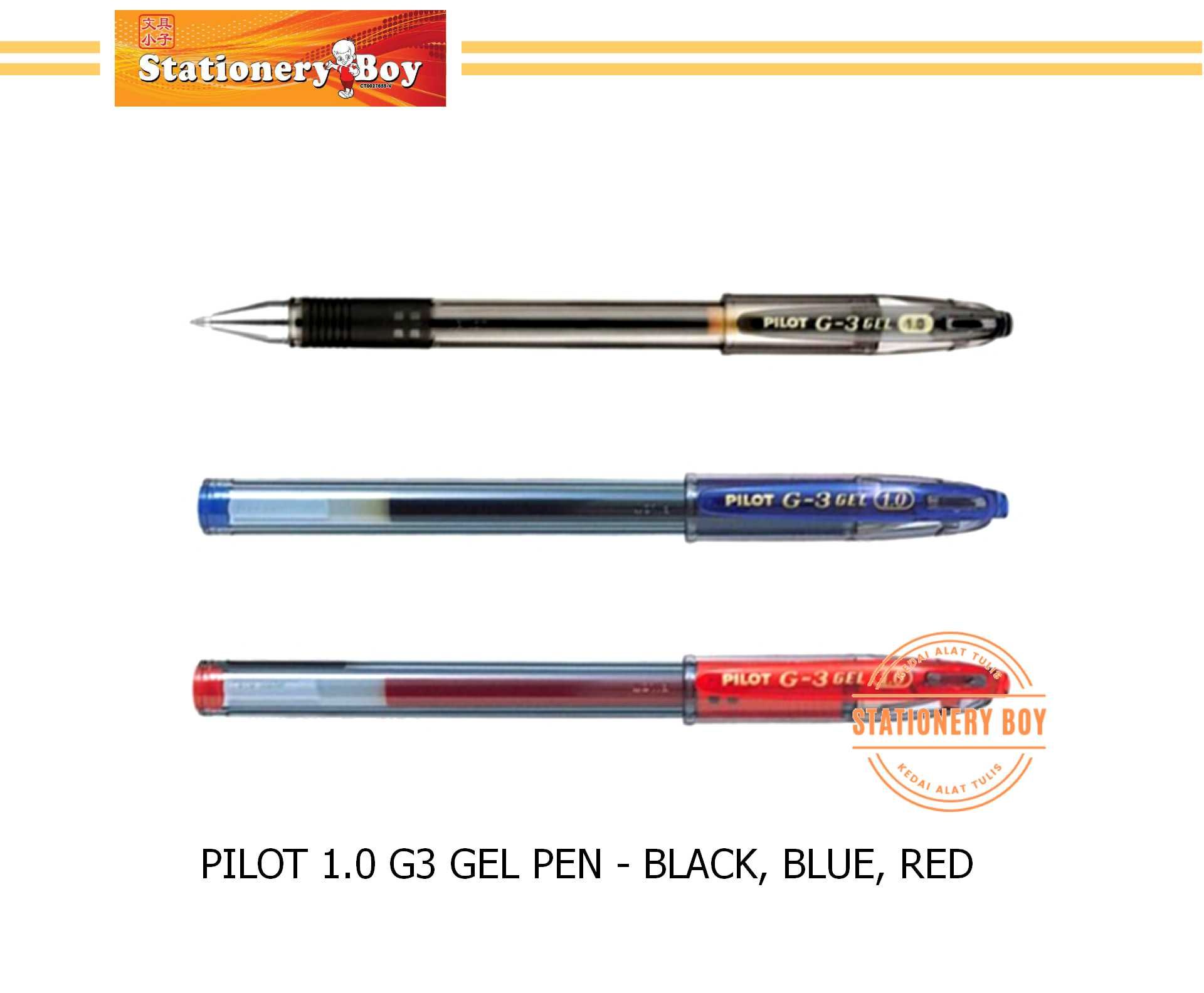 PILOT G3 Gel Pen / Pen Dakwat Gel - Medium 1.0mm