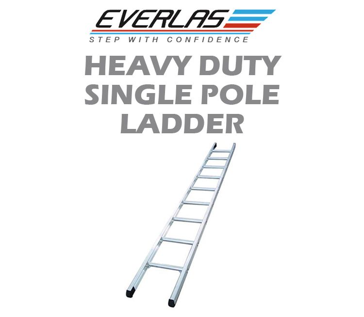 EVERLAS HEAVY DUTY SINGLE POLE LADDER ES SERIES