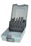 Temo 5Pc DLC Coating Carbide Burr Set (Aviation Grade, 6mm Shank, Aluma Cut)