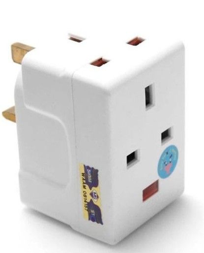 SE SETIA ELECTRIC KINGSWAY 13A WAY ADAPTOR WITH NEON (KW-940N)