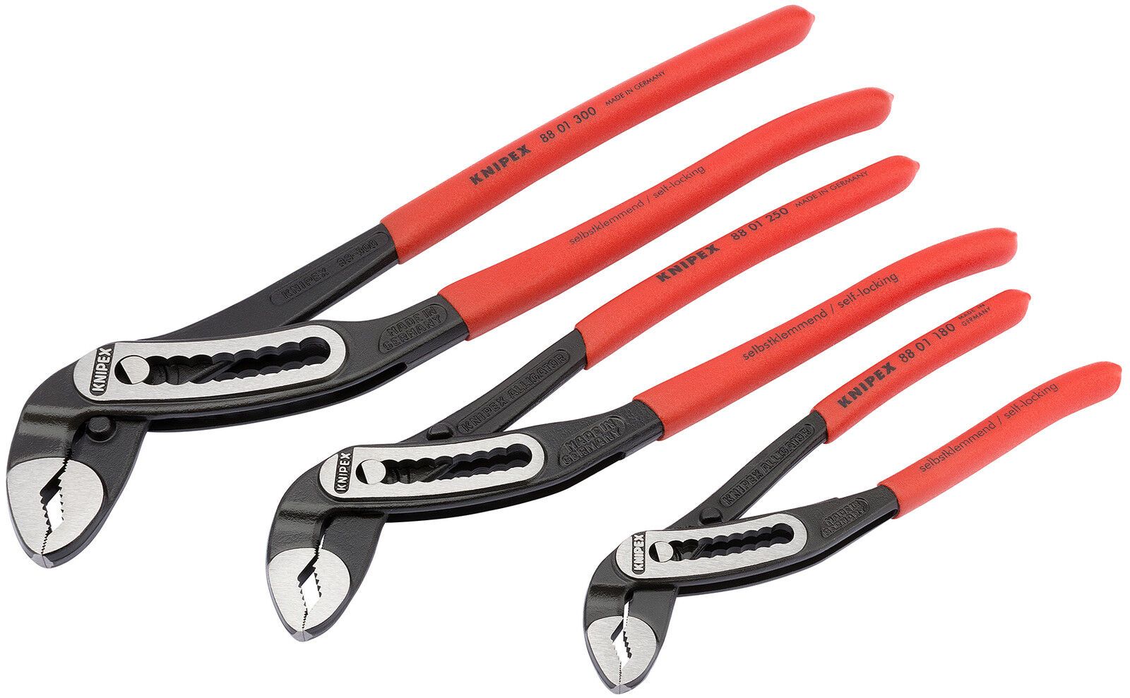 Knipex *Knipex 00 20 09 V03 Alligator Water Pump Plier 3 Piece Set