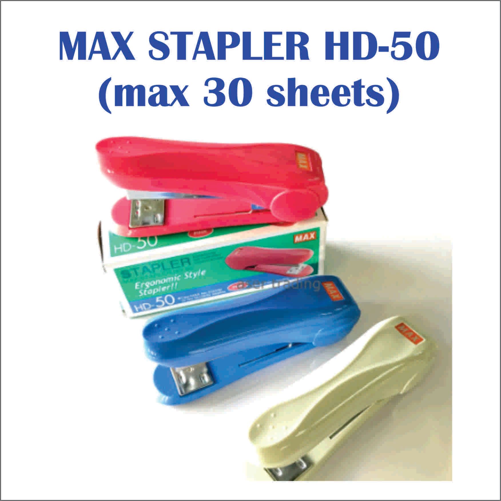 OCHA MAX STAPLER HD-50 (max 30 sheets)FREE DELIVERY SEMENANJUNG ONLY