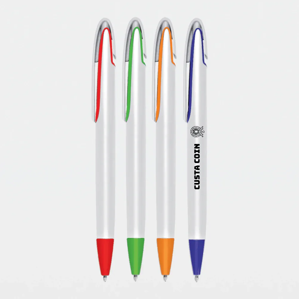 Custa Plastic Pen - PP865 (Ball Pen | 4 Colors)