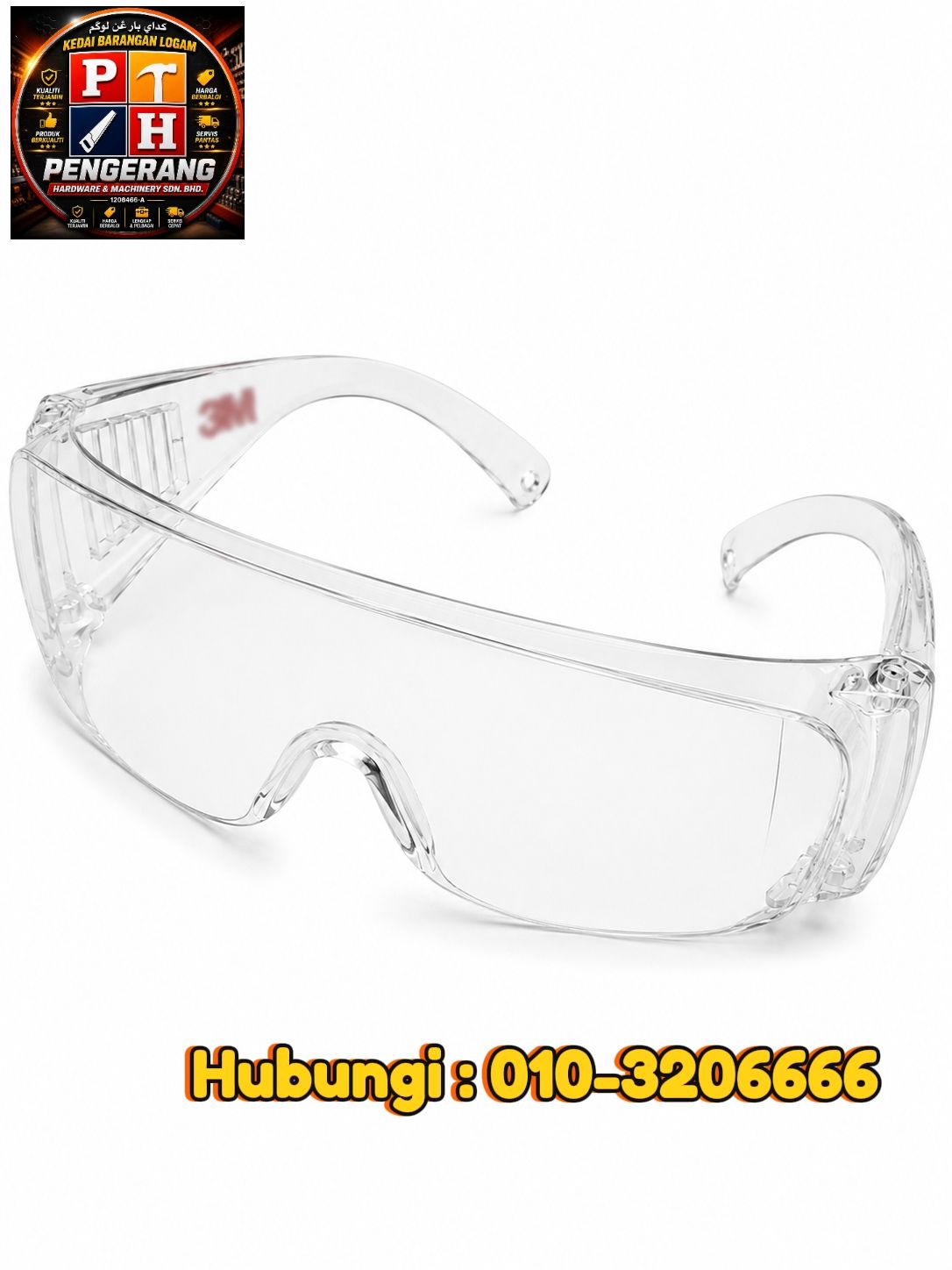 3M 1611 SAFETY EYEWEAR/OVER SPECTACLE/VISITOR SPECS