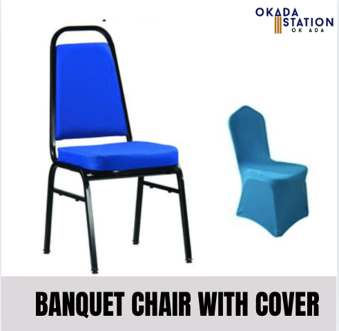 BANQUET CHAIR WITH EPOXY LEG / WITH COVER