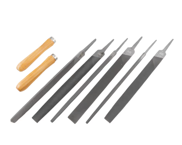 10" (250mm) SECOND CUT ENGINEERSFILE SET-8PCE