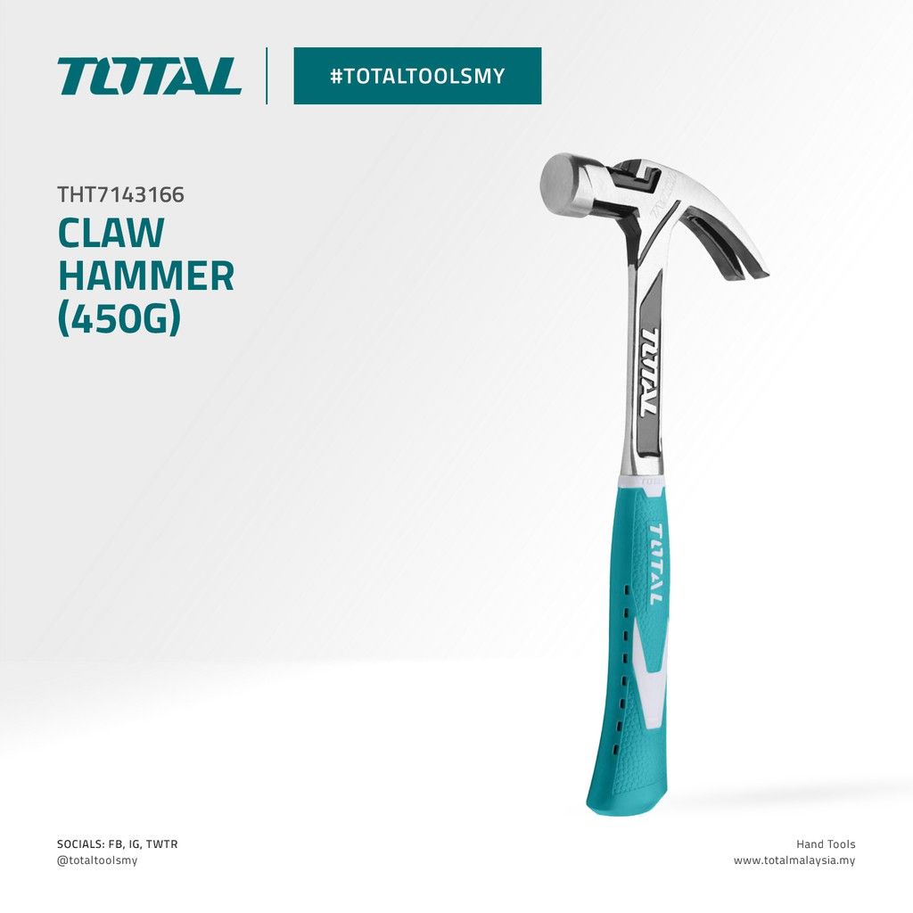 TOTAL CLAW HAMMER (16OZ) THT7143166