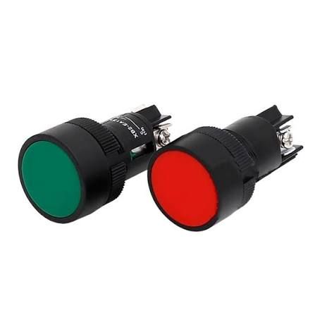 XB2 EA142-Push Button Green / Red