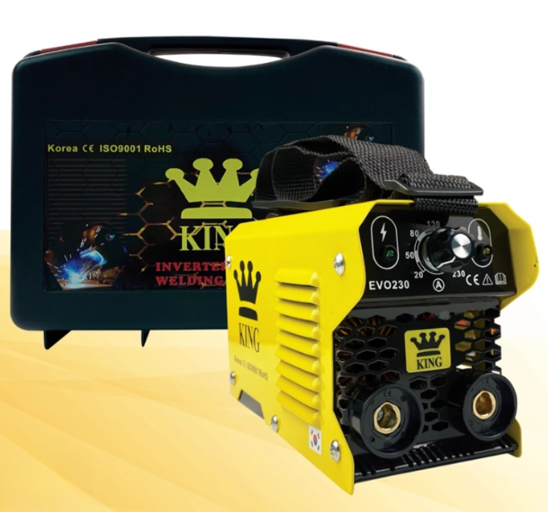 KING EVO 230 PORTABLE STICK WELDING SET