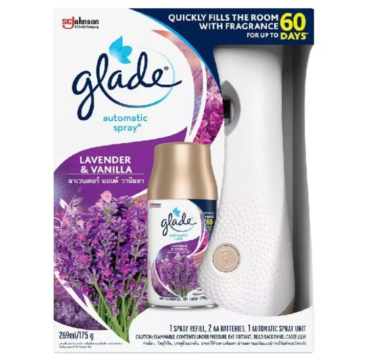 Glade automative Spray Started Set- 252Ml- FREE DELIVERY