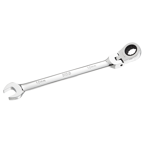 M10 Gear Ratchet Flex Combination Wrench - 10mm