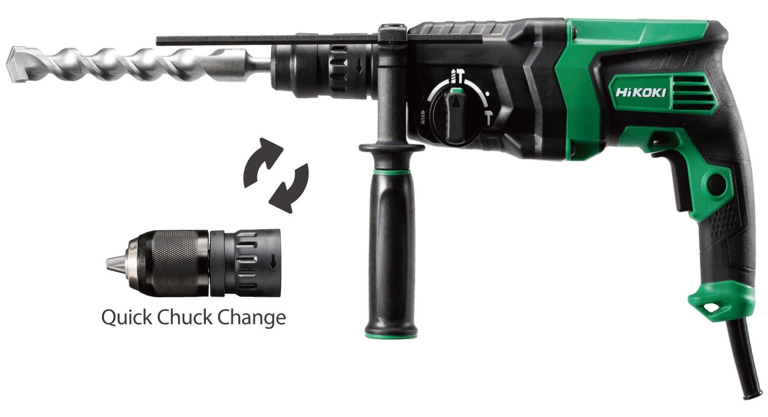 HIKOKI SDS PLUS ROTARY HAMMER DH26PMC
