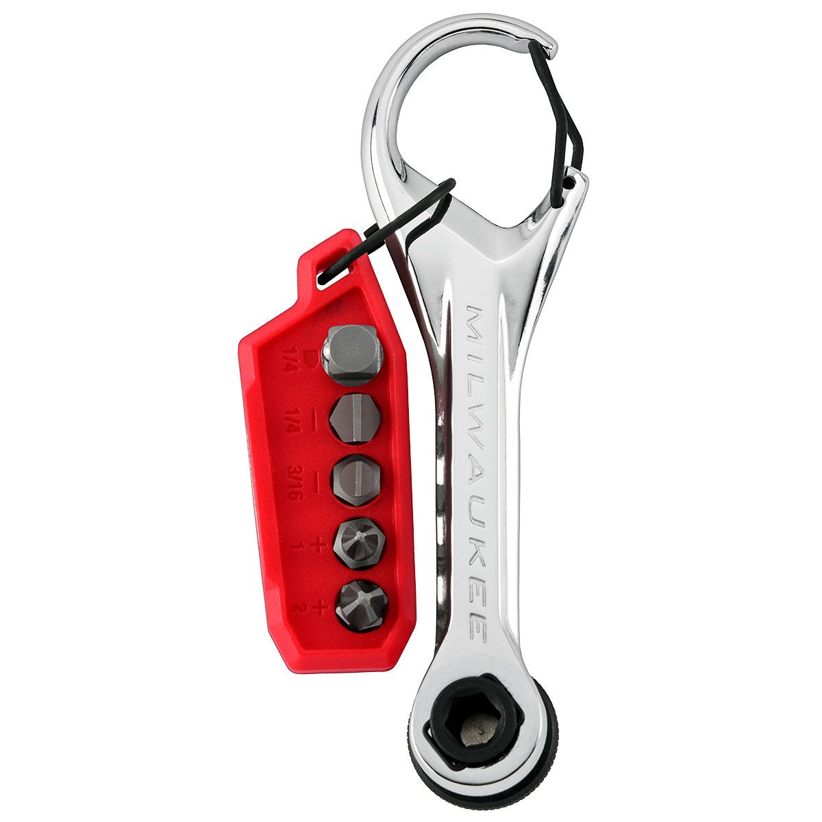 Milwaukee 7-in-1 Multi-Bit Mini Ratchet 48-22-2950