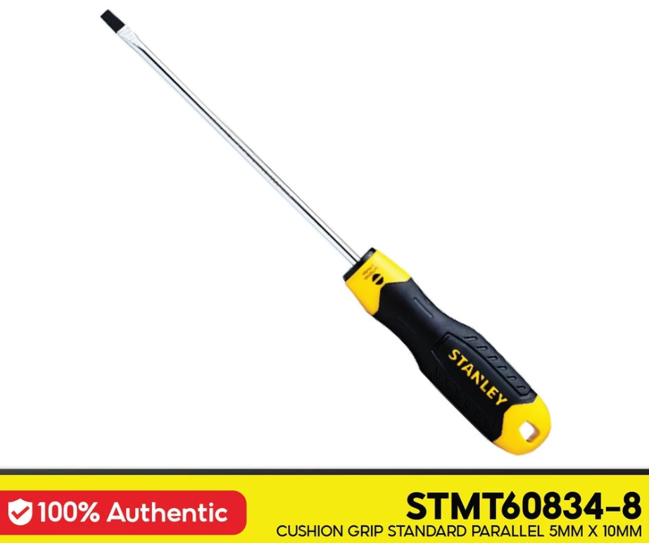 STANLEY STMT60834-8 CUSHION GRIP STANDARD PARALLEL 5MM X 10MM