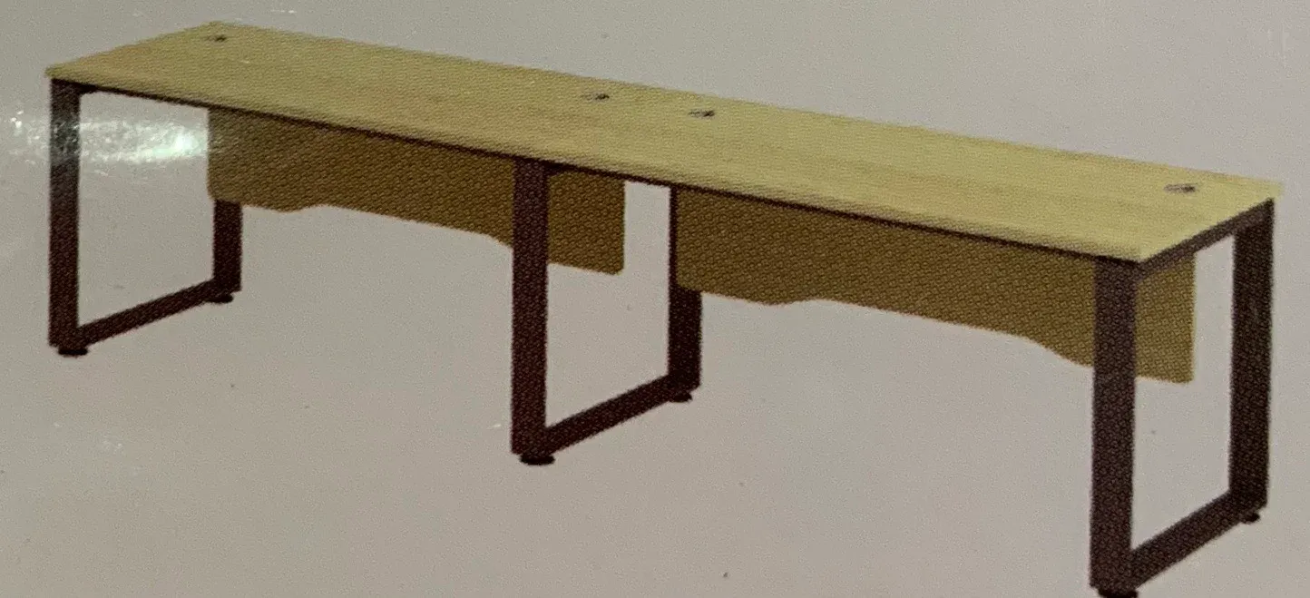 12鈥�FOSSIL STANDARD TABLE (WITH WOODEN FRONT PANEL)