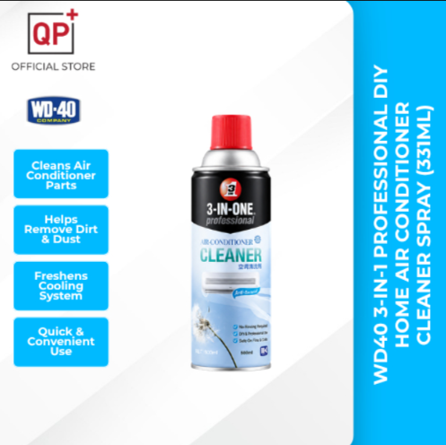 WD40 3-IN-1 PROFESSIONAL DIY HOME AIR CONDITIONER CLEANER SPRAY (331ML) l PENCUCI AIR-COND l 冷气清洁剂-