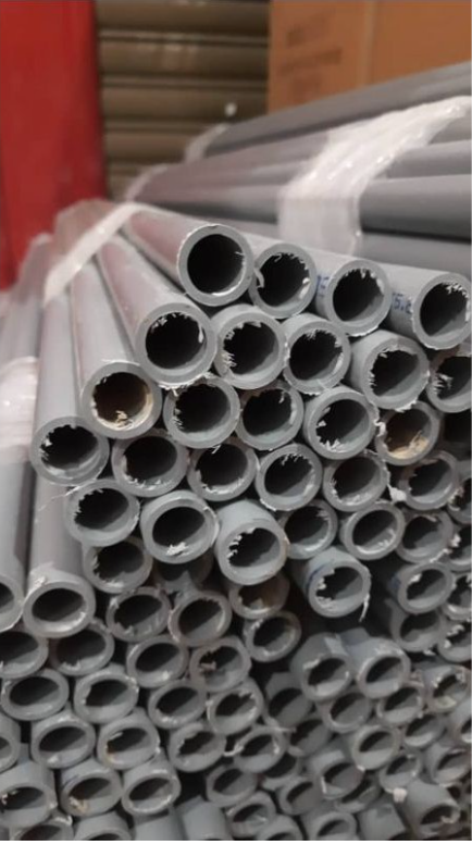 HYDROSEAL PVC SCH.80 PIPE SIZE: 1 1/2" X5.8M