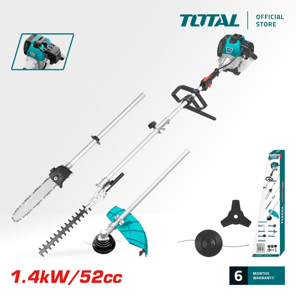 TOTAL TMT55211 GASOLINE MULTI-TOOLS 1400W (2.2HP)