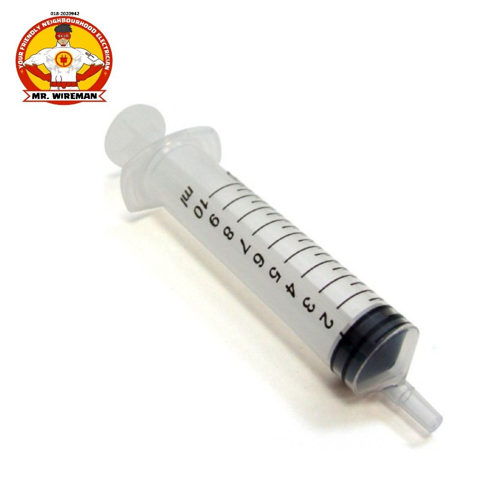 Disposable Syringe Luer Slip (10ml/cc)