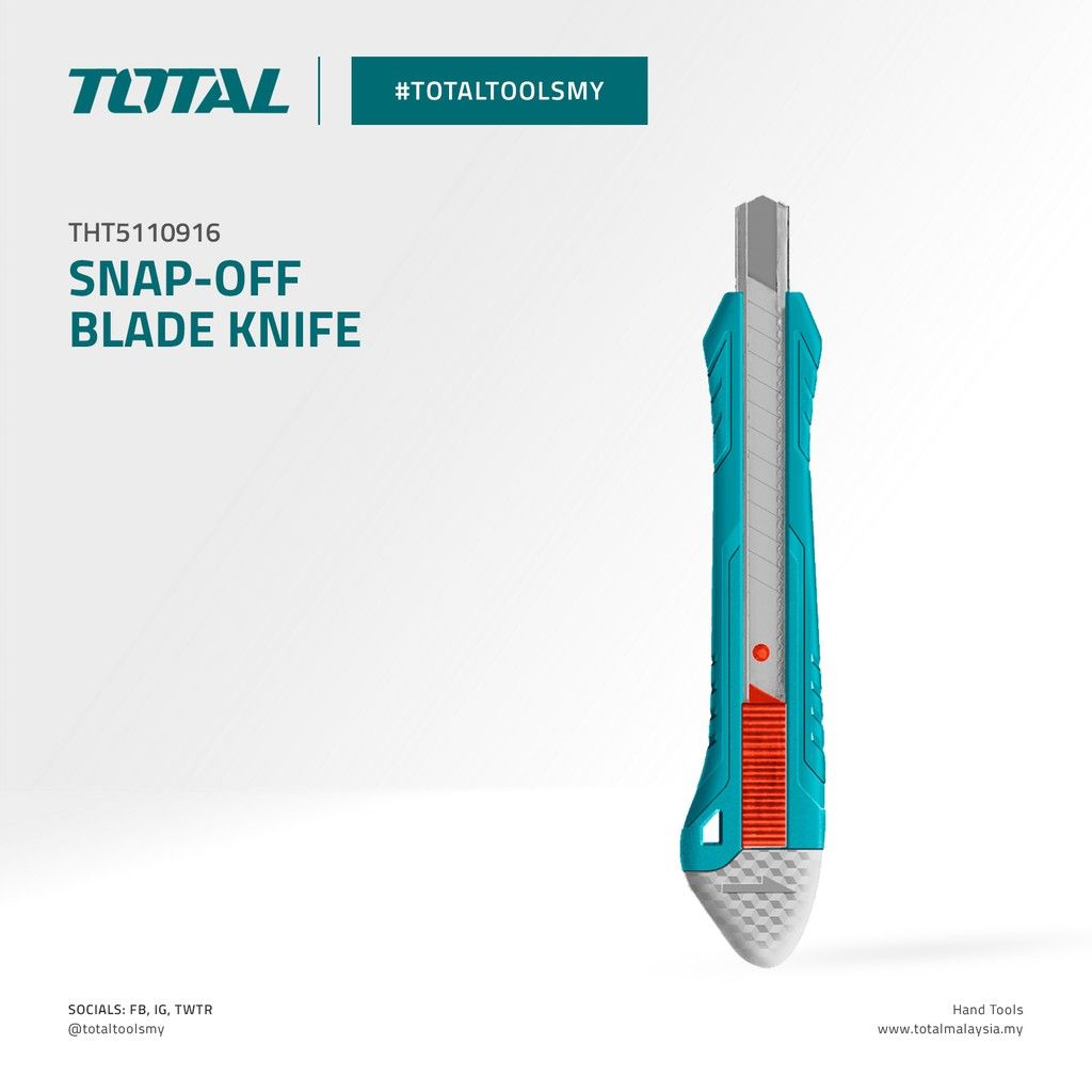 TOTAL SNAP-OFF BLADE KNIFE THT5110916
