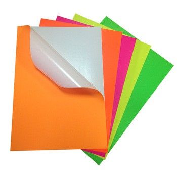 A4 COLOR LABEL STICKER (100'S/BOX) MATT/GLOSSY Color Label Sticker *FAST LOCAL SUPPLIER