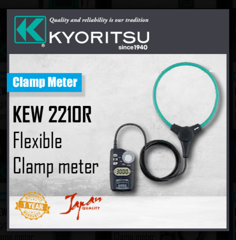 KYORITSU  2210R FLEXIBLE CLAMP METER