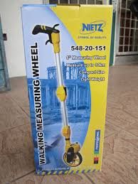 NIETZ ADJUSTABLE ANALOG 6" MEASURING WHEEL WALKING TYPE