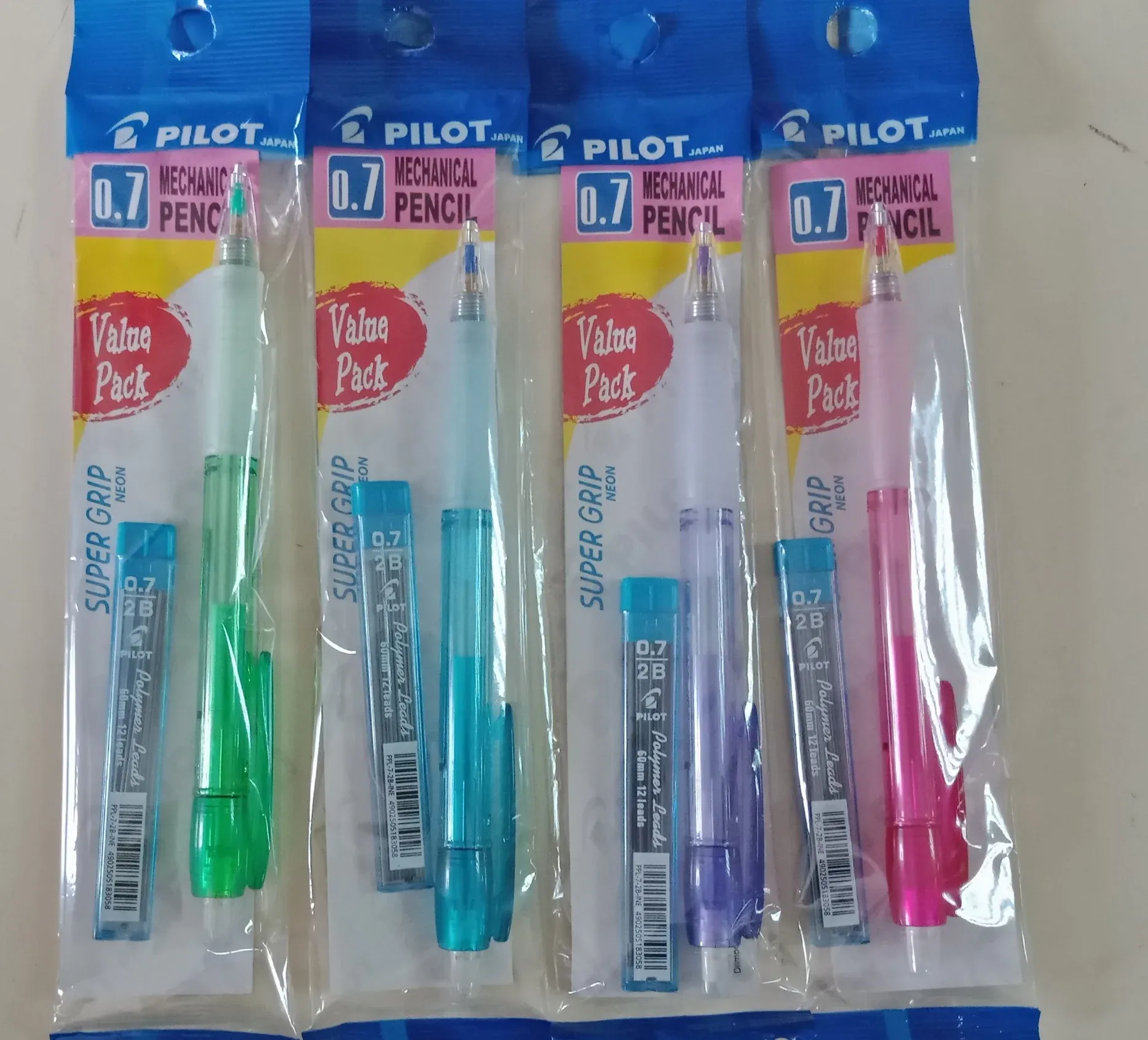 Pilot Mechanical Pencil Super Grip 0.7 H-187N