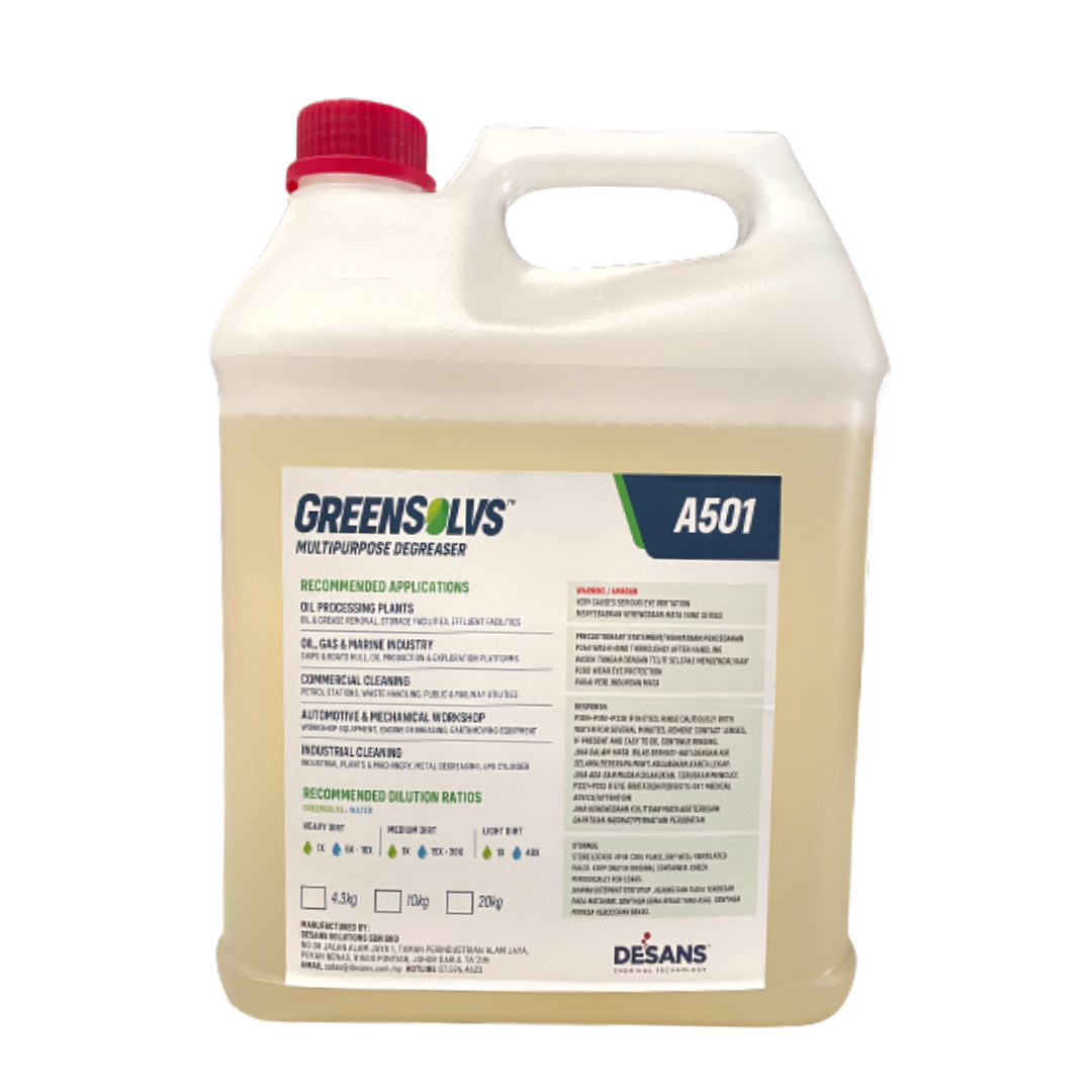 Biodegradable Degreaser | Powerful Grease Remover | Non-Toxic & No Soda [4.3kg]