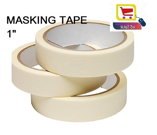 CIC MASKING TAPE 1" X 18YDS (24MM) RTSB
