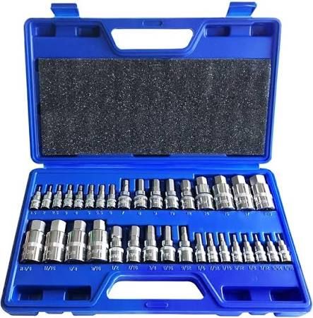 Others *34PCS HEX KEY MASTER ALLEN WRENCH SOCKET