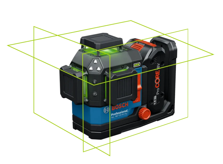 BOSCH LINE LASER GLL 18V-120-33 CG (SET) (06010651K0)