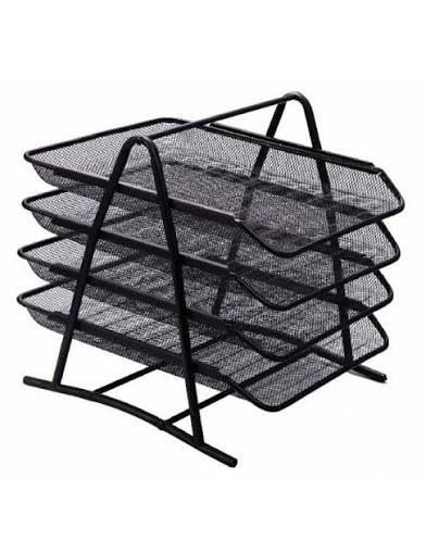 METAL A4 PAPER TRAY 4 TIER