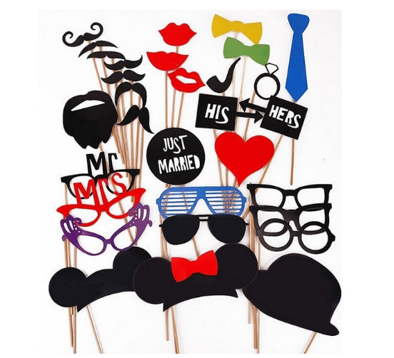 Photo Booth Props Set