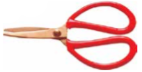 Temo 150mm Safety Scissor - Al-Br