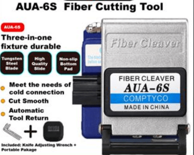 AUA-6S OPTICAL FIBER CUTTING KNIFE CABLE FIBER CLEAVER FIBER OPTIC CUTTER COLD MELT FIBER CLEAVER CV501