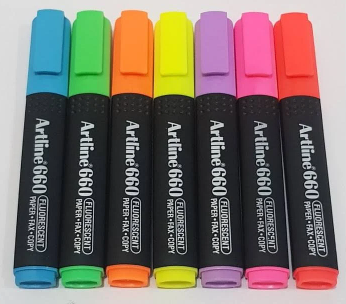 ARTLINE 660 FLORECENR HIGHLIGHTER