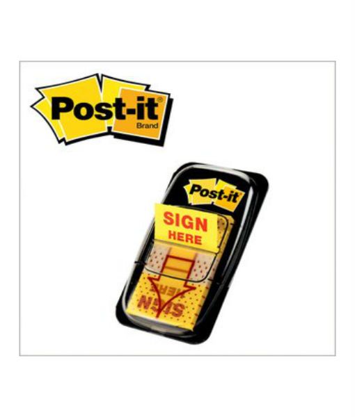 *3M POST IT FLAG (Sign Here) 680-9 Sticker (50sheets)