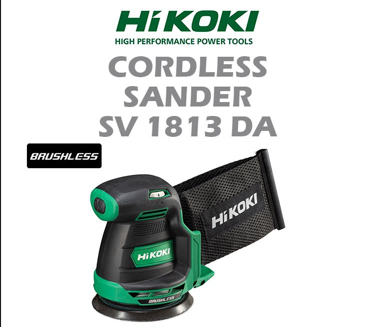 HIKOKI CORDLESS SANDER SV1813DA