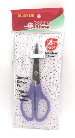 POWER STONE STAINLESS STEEL SCISSOR 6''
