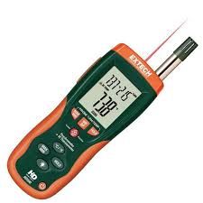 Extech Psychrometer + 30:1 IR Thermometer HD500