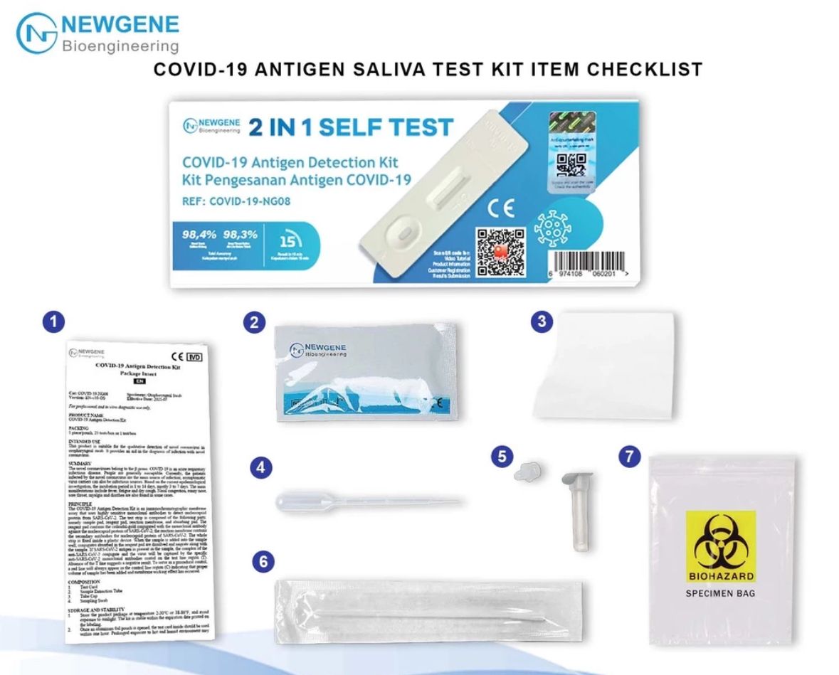 Test Kit Covid Newgene
