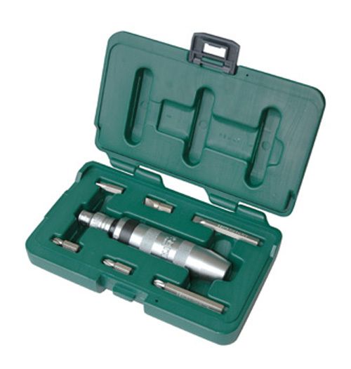 SATA IMPACT SCREWDRIVER SET WITH SLOTTED BITS AND PHILLIPS BITS / SATA 09602 8PCS SATA IMPACT SCREWDRIVER SET / SATA