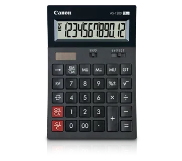 Calculator Canon 12 Digit - AS-1200
