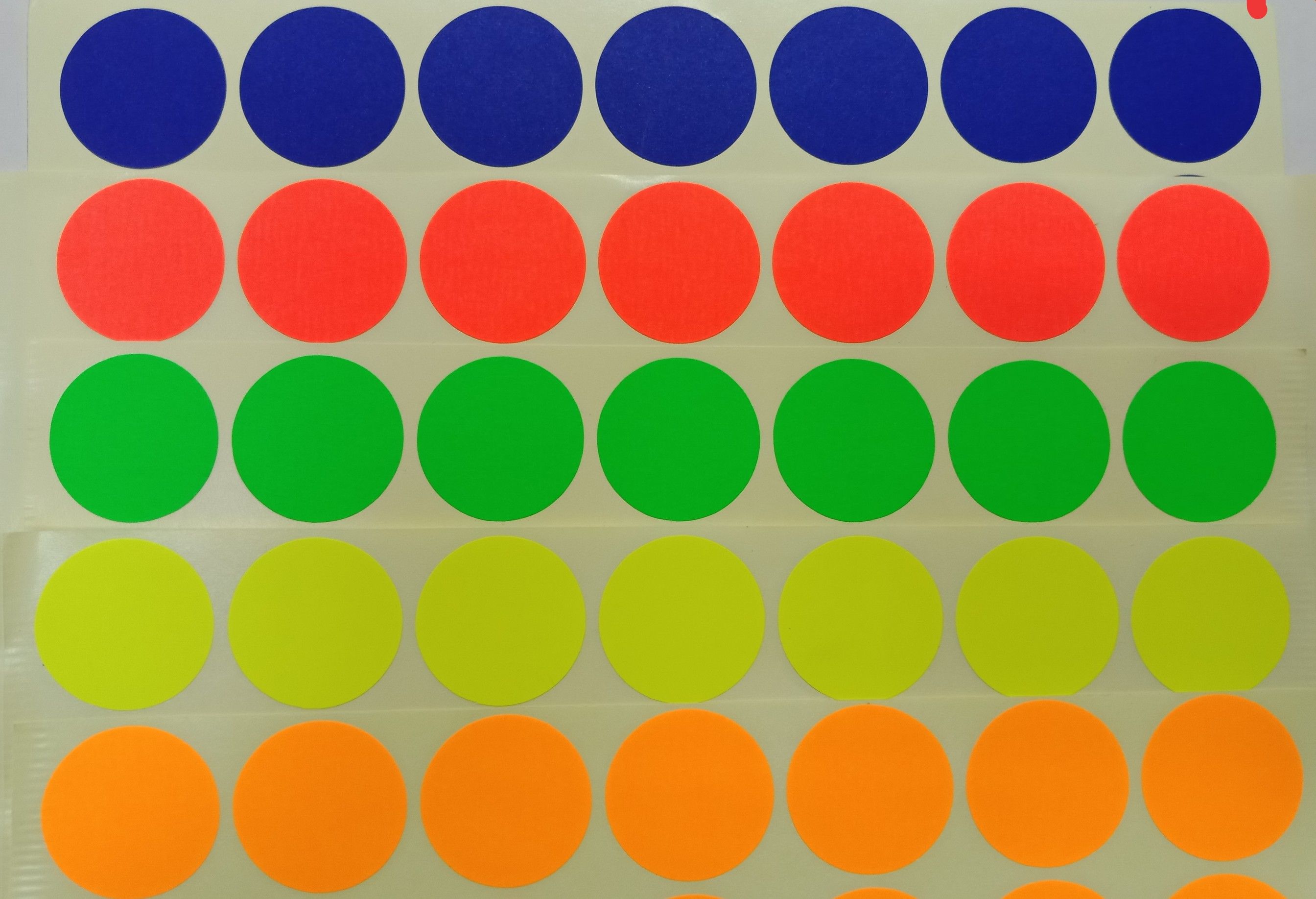 Label Colour 25mm( Round size) Packet