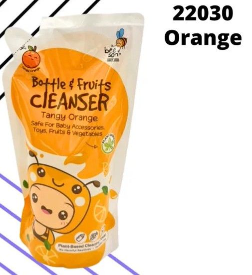 Beeson Liquid Cleanser Refill Pack Flavour Free Tangy Orange (650ml) 22030 22031 2 / 6 / 12 pcs 22030 Orange,12 pack ( 1 CTN ) SL-22030-22031-KK