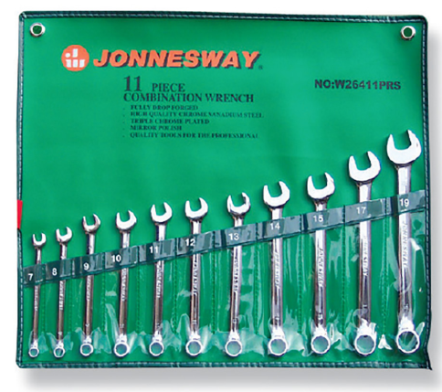 JONNESWAY 11PCS COMBINATION WRENCH SET (MM)