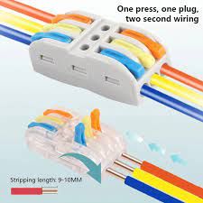 Fast Cable Wire Connector Reusable Terminal Reusable Terminal Wire Connector Terminal Block 2/3/4/5/8 Way