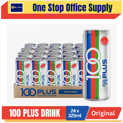 100 PLUS DRINK -325ML X 24'S (CARTON) / 100PLUS / DRINK