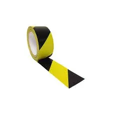 ADHESIVE WARNING TAPE 2" -YELLOW /BLACK